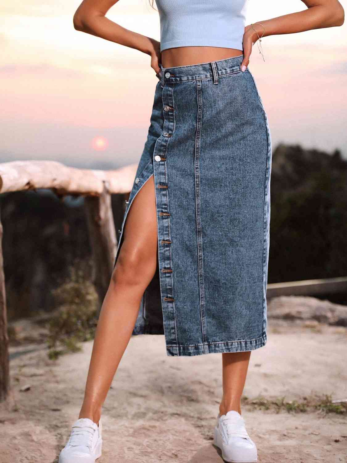 Denim Me Skirt