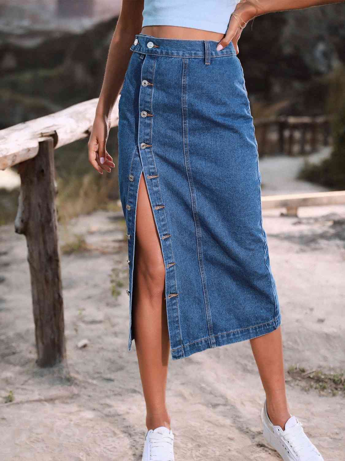 Denim Me Skirt